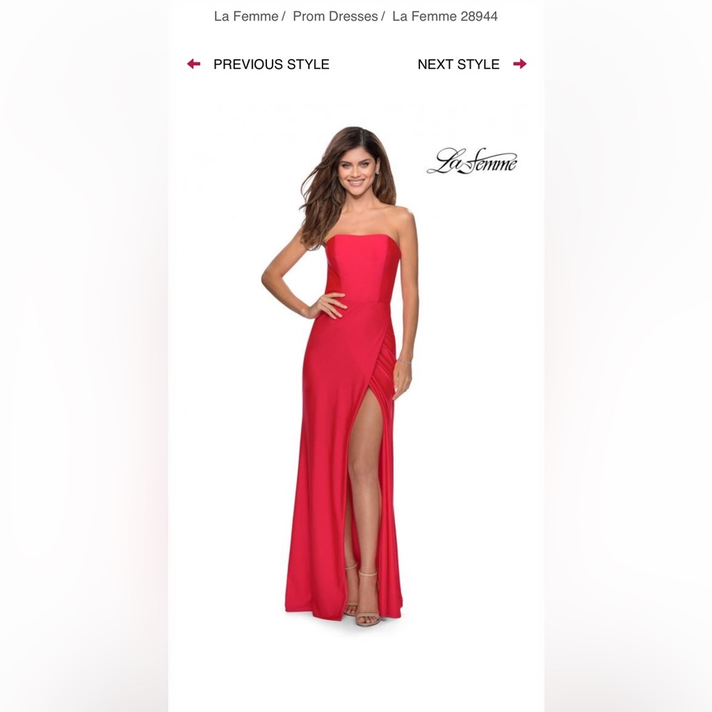 La Femme Prom Dress